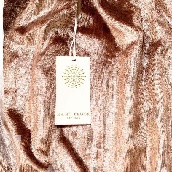 Gorgeous Ramy Brook Metallic Brown Sleeveless Top - Picture 13 of 16